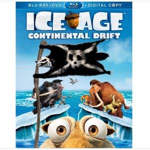 🍒4 for $20🍒 Ice Age: Continental Drift  - Blu-ray Bilingual Kids Movie